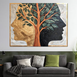 Dual Reflections of Nature - NicheCanvas