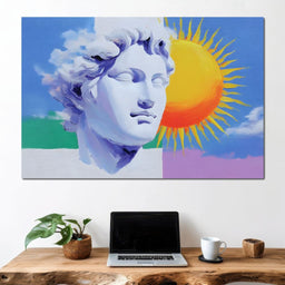 Statue Awakes - NicheCanvas