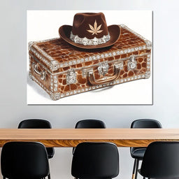 Cowboy Allure Western Luxe - NicheCanvas