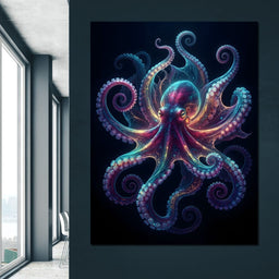 Radiant Rhythms of the Deep Sea - NicheCanvas