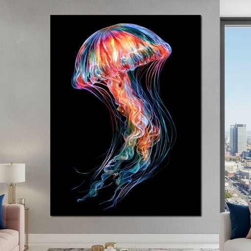 Luminous Drifter of the Deep Sea Canvas Print