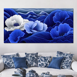 Blossoms by the Azure Seal - TooplesArt - NicheCanvas