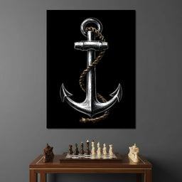 Heavy Iron Anchor - NicheCanvas