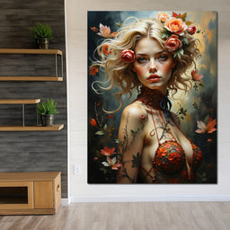 Female Portrait 331 - Johanjjf - NicheCanvas