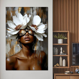 Golden Petals Envisioned - Cole Williams - NicheCanvas