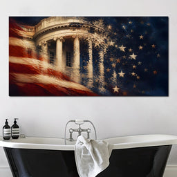 Republic Fading Into the Stars - NicheCanvas