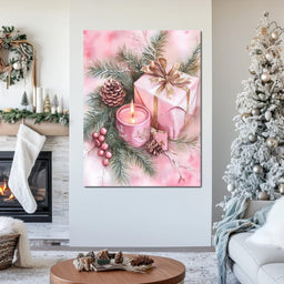 Festive Pine Gift Candle Radiance - NicheCanvas