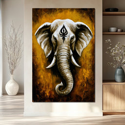 Sacred Wisdom Of The Tusker - NicheCanvas