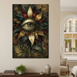 Watchful Petals Of Eternity - NicheCanvas