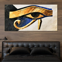 Golden Sight of Ancient Sovereignty - NicheCanvas