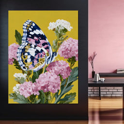 Butterfly Garden Radiance - NicheCanvas