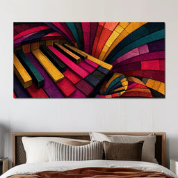 Colorful Rhapsody Journey - NicheCanvas