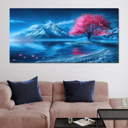 Arctic Sakura Bloom - TooplesArt - NicheCanvas