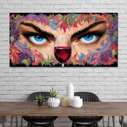 Vivid Reflections of Desire - NicheCanvas