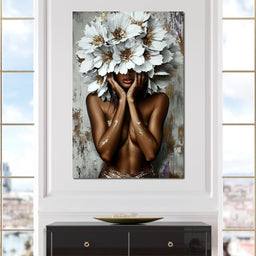 Floral Embrace of Divinity - Cole Williams - NicheCanvas