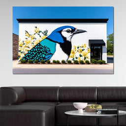 Street Art - Bluebird Dreams - NicheCanvas