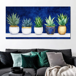 Succulent Harmony Palette - NicheCanvas