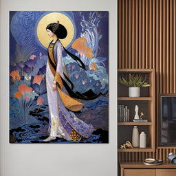 Moonlit Grace - TooplesArt - NicheCanvas