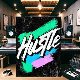 Neon Street Hustle Energy - NicheCanvas
