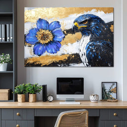 Hawk Soar and Blossom - Alicia Smith - NicheCanvas