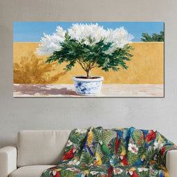 White Chrysanthemum - NicheCanvas