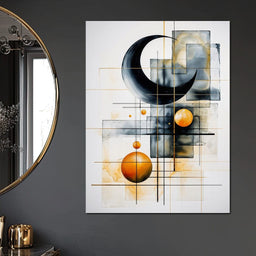 Colorful Modern Art 078 - Johanjjf - NicheCanvas