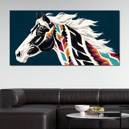 Majestic Equine Tapestry - Alicia Smith - NicheCanvas