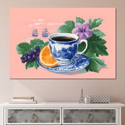 Fresh Morning Brew & Fruits - NicheCanvas