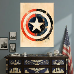 Legacy of the Weathered Patriot - NicheCanvas