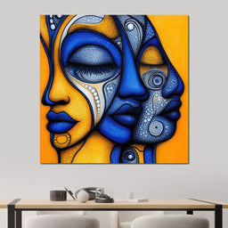 Whispers of the Mosaic Soul - TooplesArt - NicheCanvas