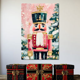 Festive Nutcracker Snow Parade - NicheCanvas