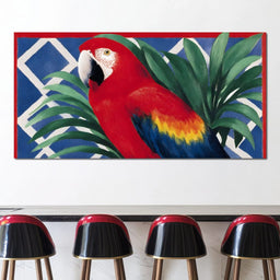 Parrot Jungle Delight - NicheCanvas