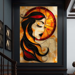 Autumnal Dream Portrait - NicheCanvas