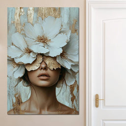 Golden Petal Head - Cole Williams - NicheCanvas