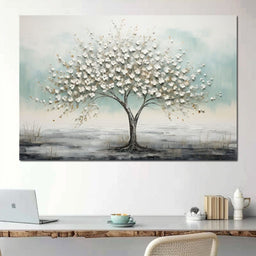 Flourishing Serenity Branches - NicheCanvas