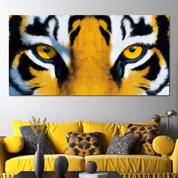 Gaze of the Jungle Tiger - NicheCanvas