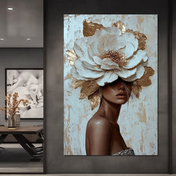 Golden Blossom Radiance - Cole Williams - NicheCanvas