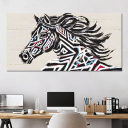 Equine Kaleidoscope Journey - Alicia Smith - NicheCanvas