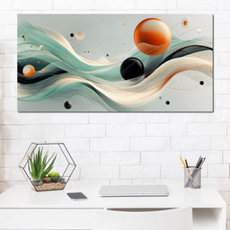 Colorful Modern Art 061 - Johanjjf - NicheCanvas