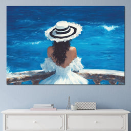 Oceanic Reverie By The Sea - NicheCanvas