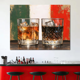 Irish Coffee & Whiskey - NicheCanvas