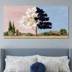 Dual Seasons Blossom Tree - NicheCanvas