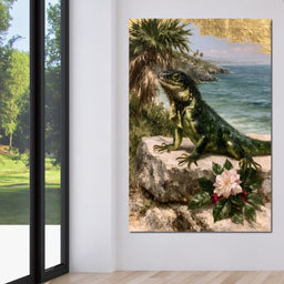 Patient Watcher of the Pacific Shore - NicheCanvas