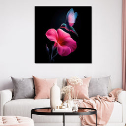 Whispers of the Hummingbird - TooplesArt - NicheCanvas