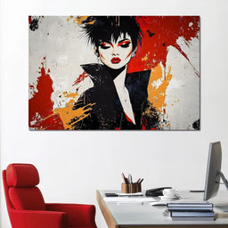 Rebel Rhythms of Passion - NicheCanvas