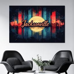 Jacksonville Golden Horizon - NicheCanvas