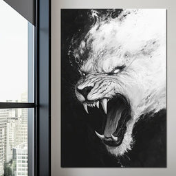 Fury of the Phantom Beast - NicheCanvas