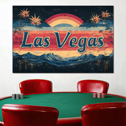 Las Vegas Desert Dreams - NicheCanvas