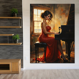 Female Portrait 345 - Johanjjf - NicheCanvas