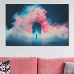 Celestial Gateway Journey - NicheCanvas